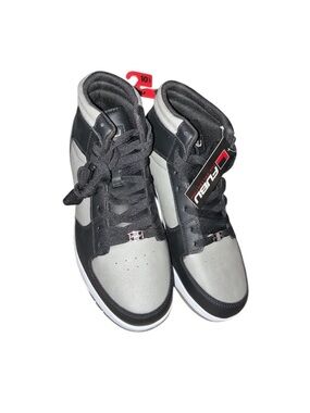 FUBU Heritage Black and Gray High-Top Sneakers
